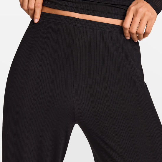 SOULVOR Wide Leg Casual Pants Black @model_info:A3